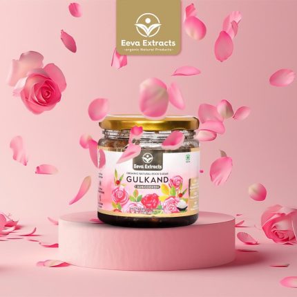 Handmade Gulkand with Natural Rock Sugar