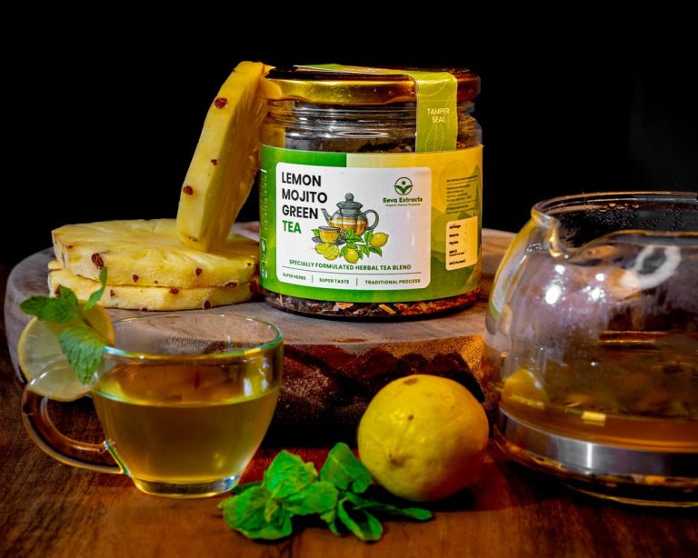 Lemon Mojito Tea Contains Assam Green