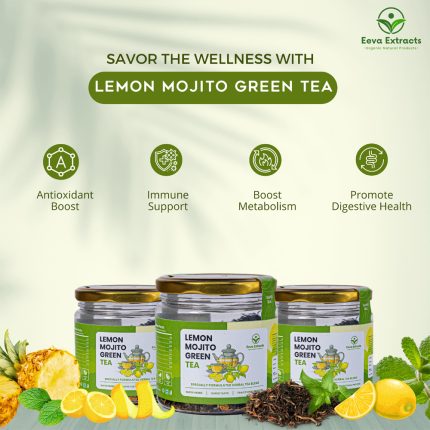 Lemon Mojito Tea Contains Assam Green