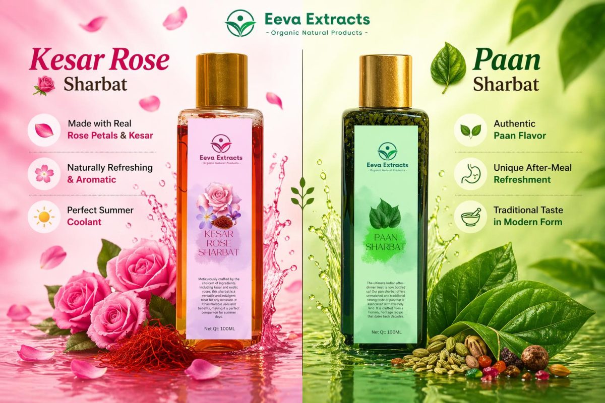 Pan Kesar Rose Sharbat